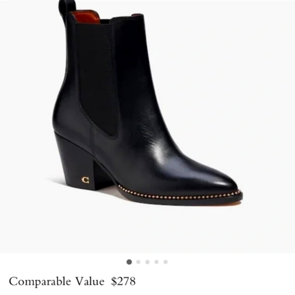 Coach Booties NWT - Picture 2 of 12